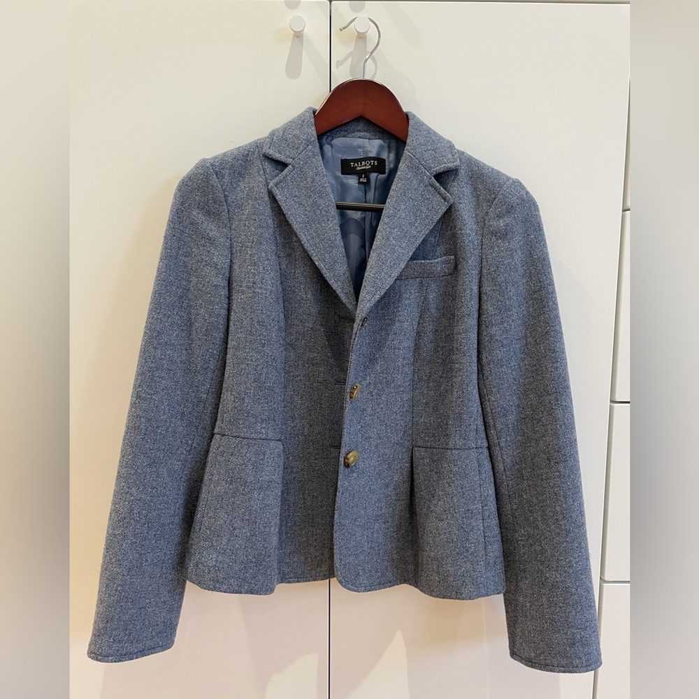 Talbots wool blazer jacket
